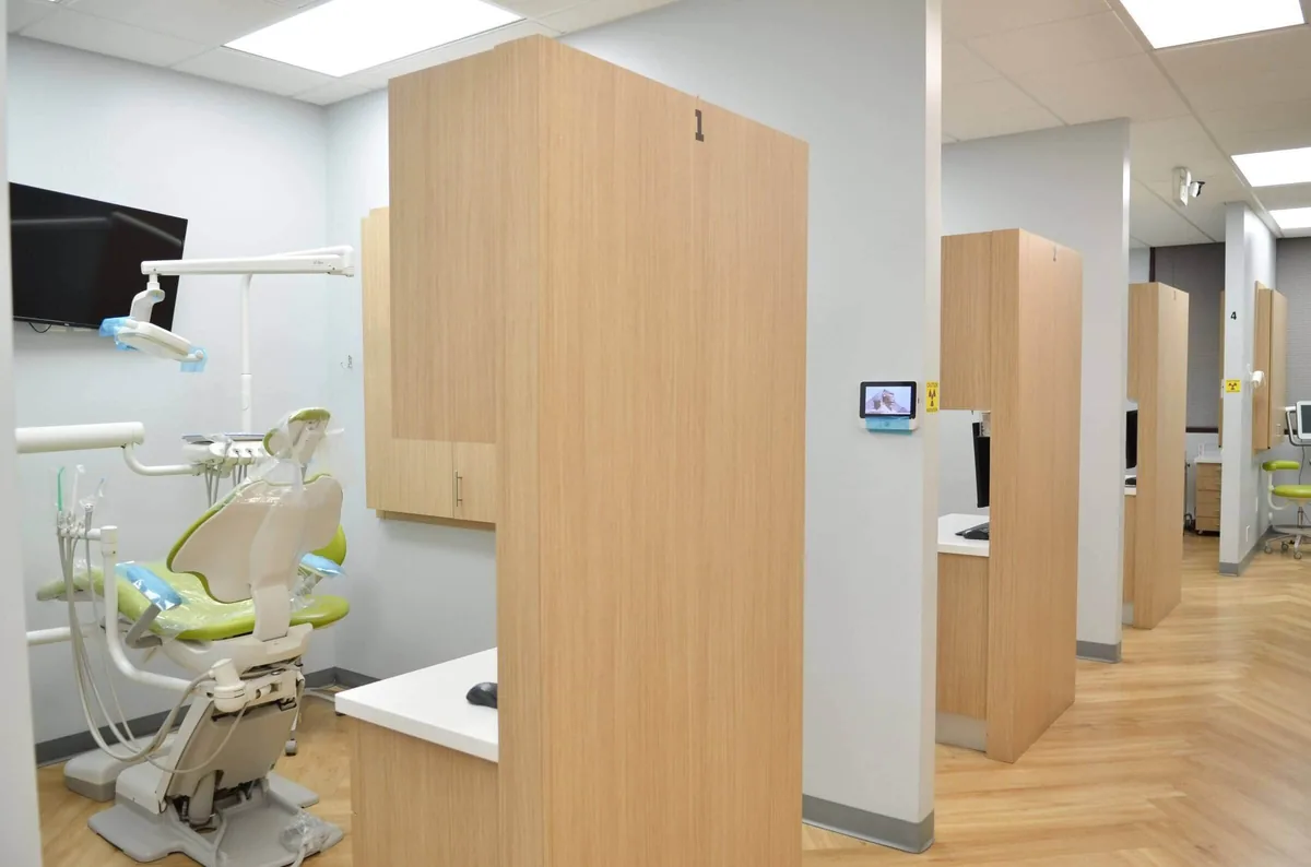 A photo of a dental clinic