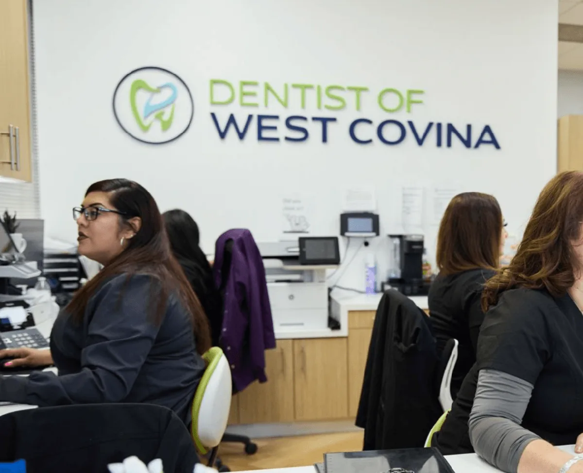 A front of a dental clinic